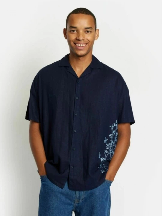 Foto van product Denim Project Overhemd 'DPMDPPRINTED' blauw