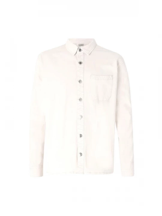 Foto van product Denim Project Overhemd 'DPMDPSTITCH' crème