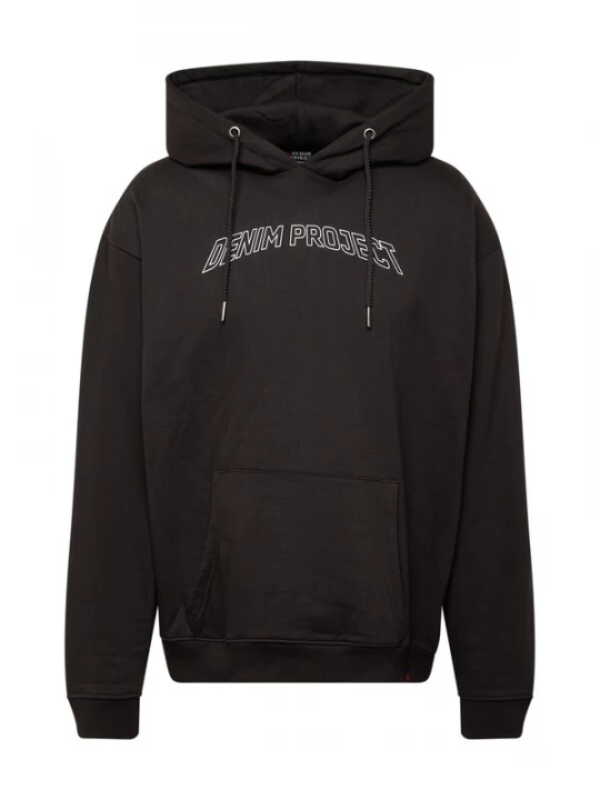 Foto van product Denim Project Sweatshirt 'Clean' zwart / wit