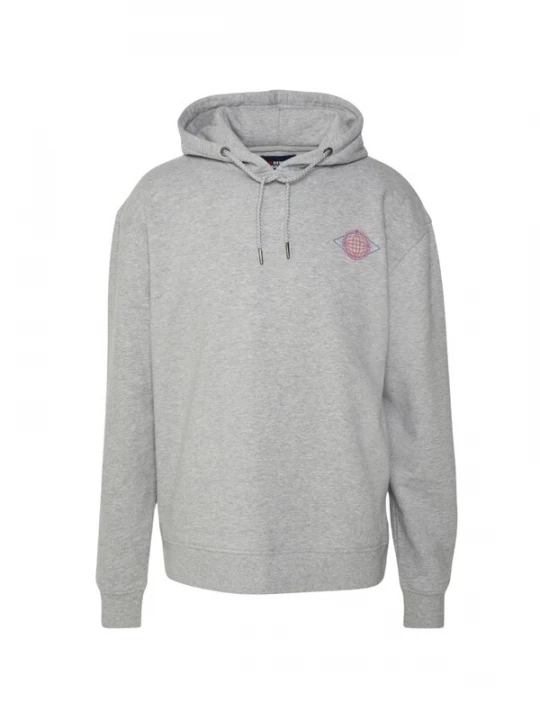 Foto van product Denim Project Sweatshirt 'JOHAN' grijs / rood