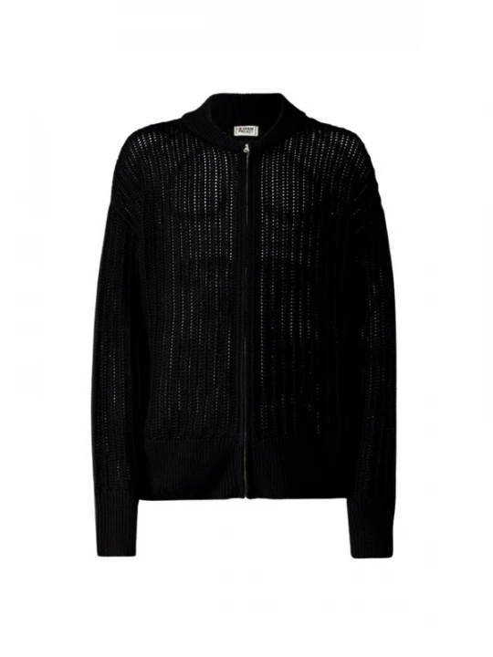 Foto van product Denim Project Sweatvest 'DPMDP' zwart