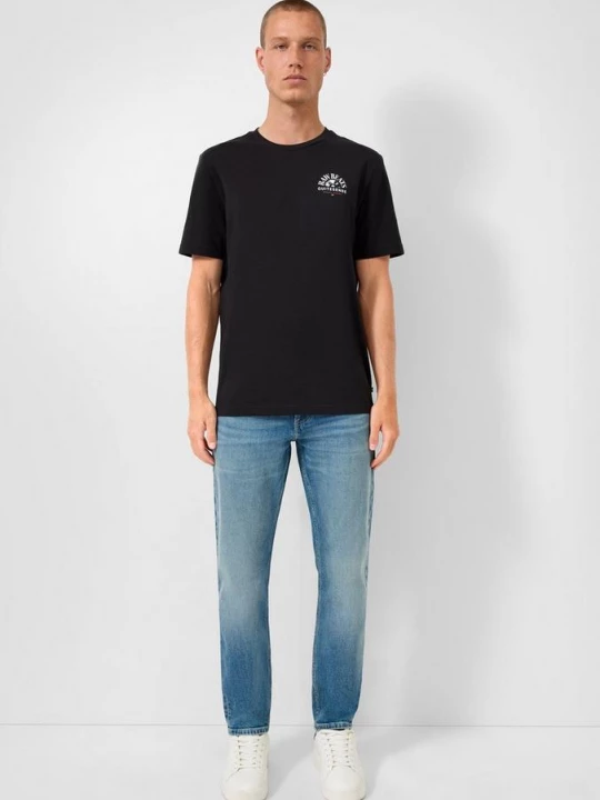 Foto van product Denim Rick / Slim Fit / Halfhoog / Slanke pijpen QS blauw