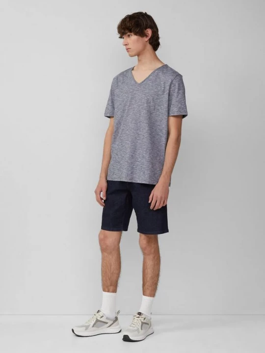 Foto van product Denim short John / regular fit / mid rise QS blauw