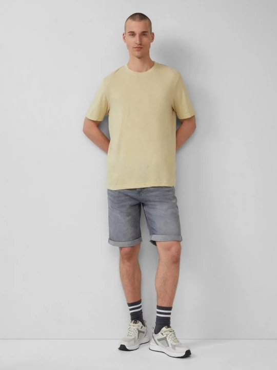Foto van product Denim short John / regular fit / mid rise QS grijs