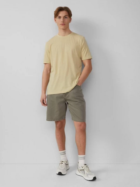 Foto van product Denim short / loose fit / mid rise / wide leg QS grijs