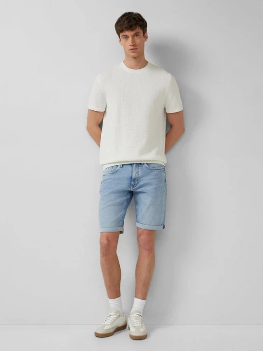 Foto van product Denim shorts / Normale pasvorm / Halfhoog / Hyperstretch s.Oliver blauw