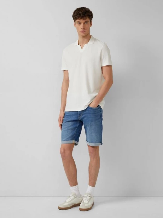 Foto van product Denim shorts / Normale pasvorm / Halfhoog / Hyperstretch s.Oliver blauw