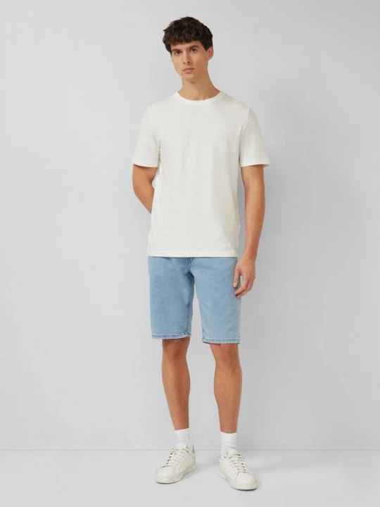 Foto van product Denim shorts / Normale pasvorm / Halfhoog / Sweat denim s.Oliver blauw