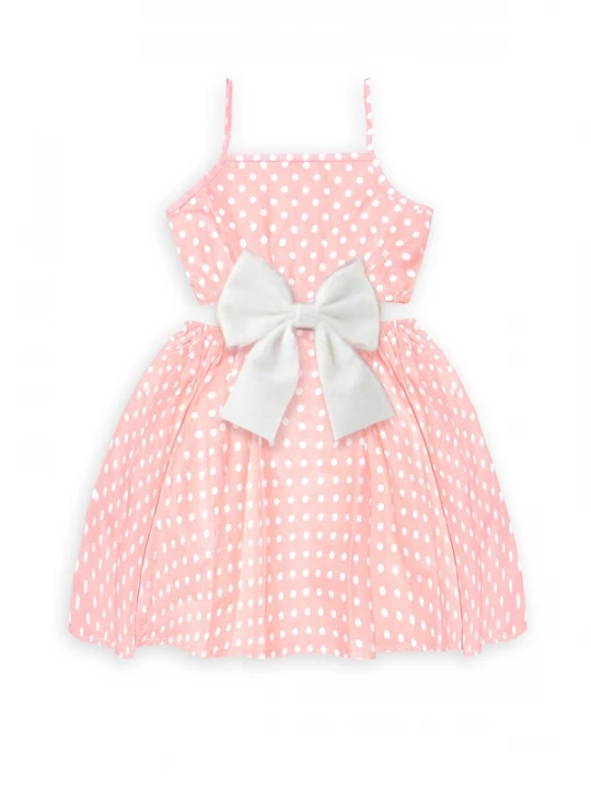 Foto van product Denokids Jurk pink / wit