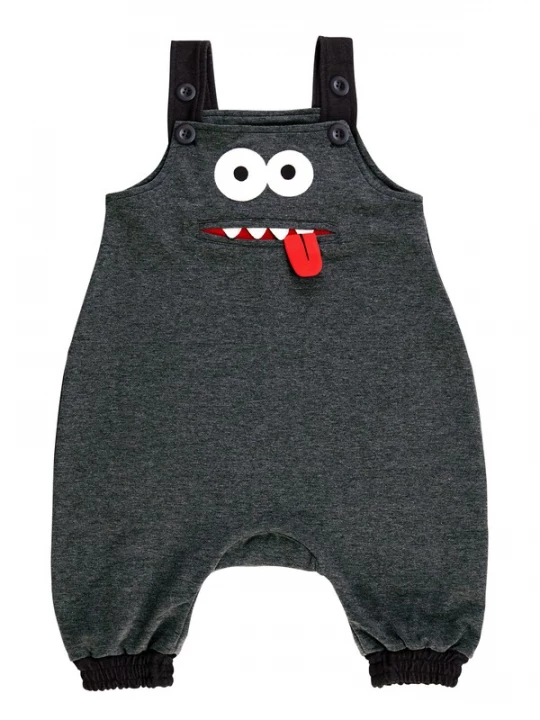 Foto van product Denokids Tuinbroek 'CFF-21Y1-083' grijs / rood / wit