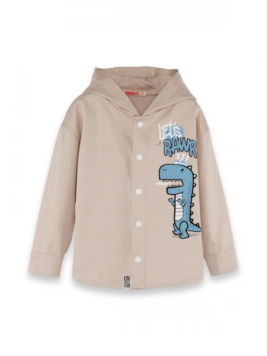 Foto van product Denokids Tussenjas 'CFF-25S1-089' beige / blauw / wit