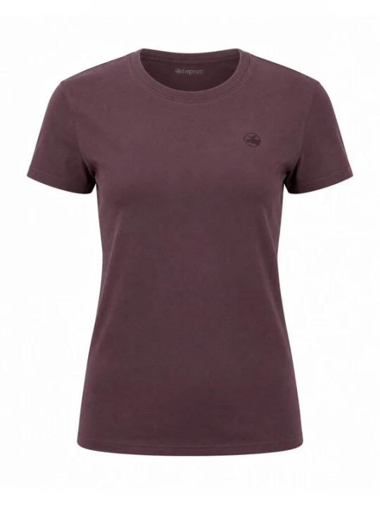 Foto van product deproc Shirt 'DEPROC ACTIVE LAGUN Damen T-Shirt' wijnrood