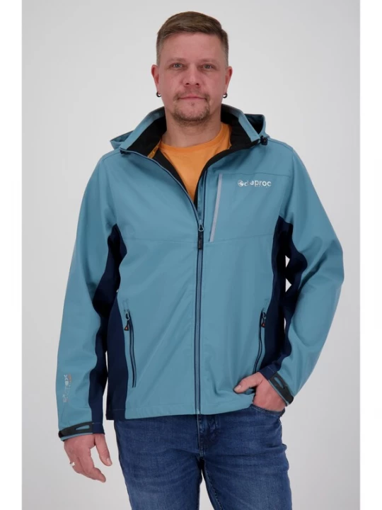 Foto van product deproc Tussenjas 'NUNAVUT MEN' duifblauw