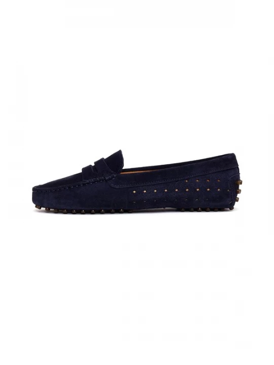 Foto van product Derimod Mocassins donkerblauw