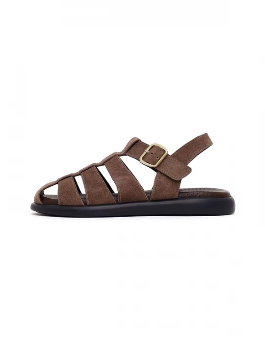 Foto van product Derimod Sandalen met riem bruin