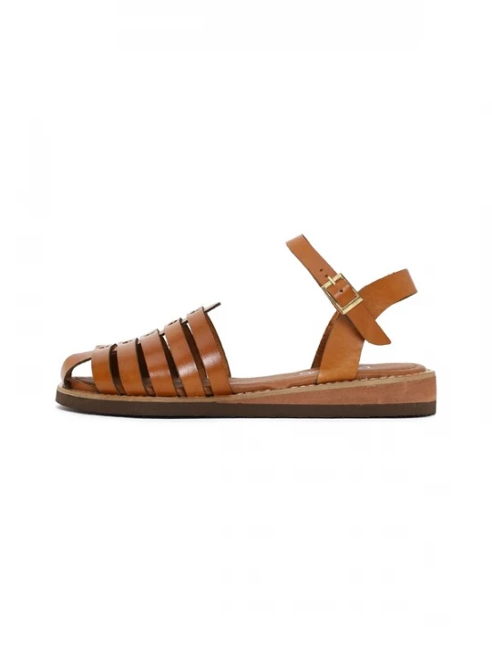 Foto van product Derimod Sandalen met riem cognac