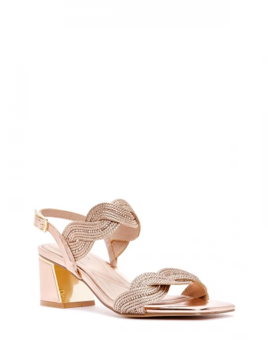Foto van product Derimod Sandalen met riem rose-goud