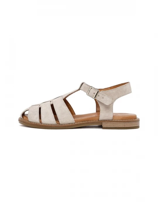Foto van product Derimod Sandalen met riem stone grey