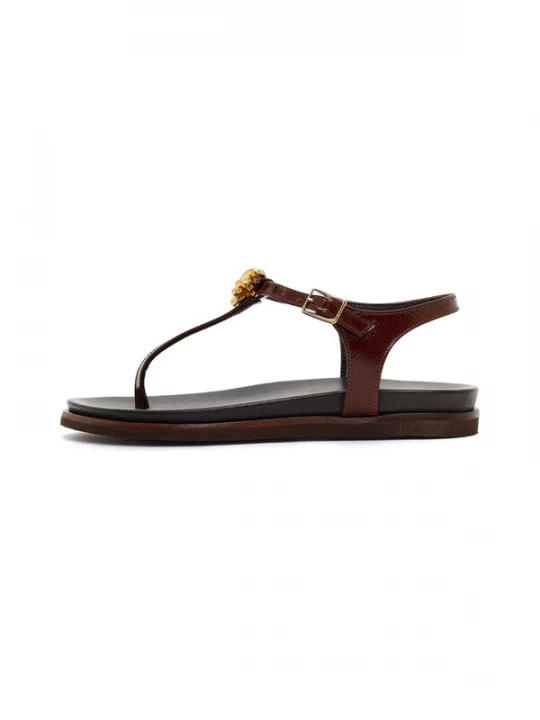 Foto van product Derimod Teenslipper bruin