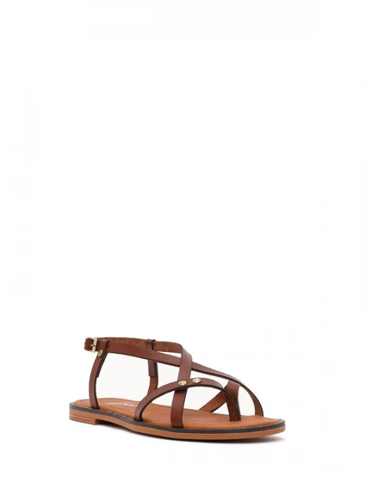 Foto van product Derimod Teenslipper bruin