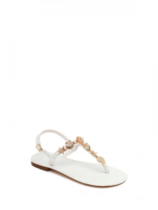 Foto van product Derimod Teenslipper wit