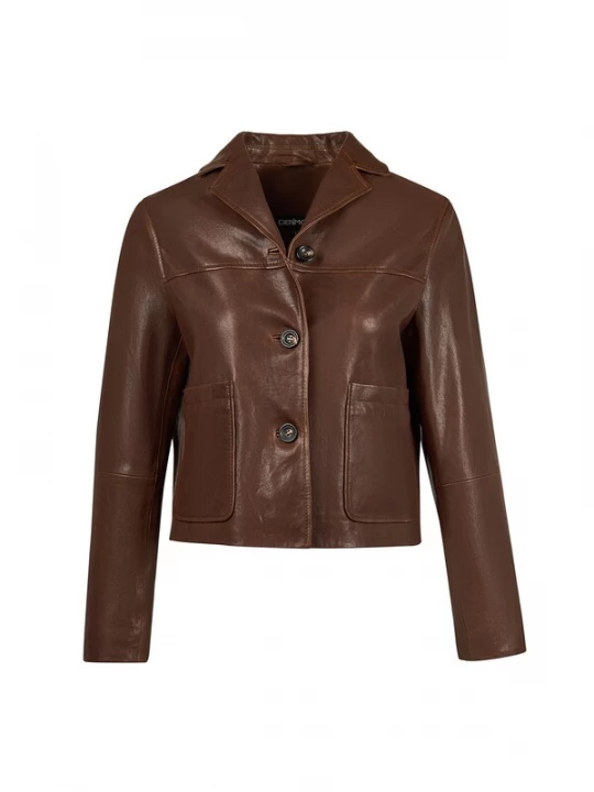 Foto van product Derimod Tussenjas 'Jill' bruin