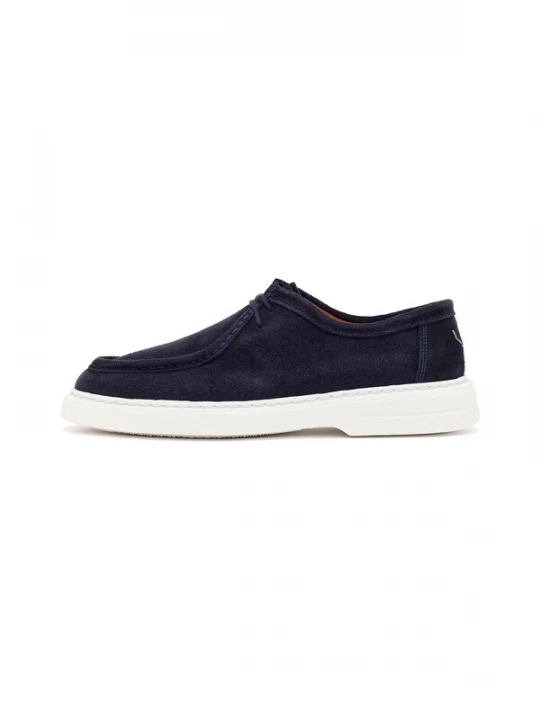 Foto van product Derimod Veterschoen donkerblauw