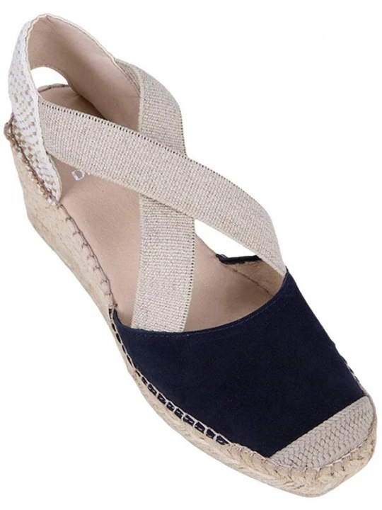 Foto van product Desa Espadrilles 'Keil-Espadrilles' donkerblauw