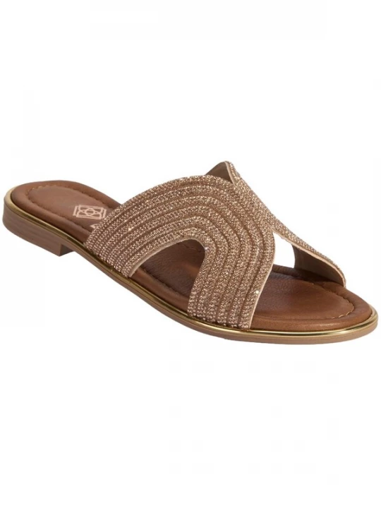 Foto van product Desa Huisschoenen 'Hausschuhe' bruin