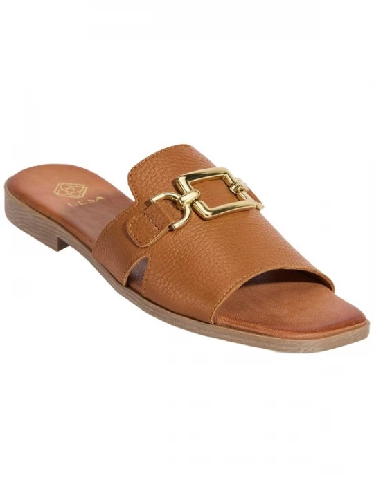 Foto van product Desa Huisschoenen 'Hausschuhe' bruin