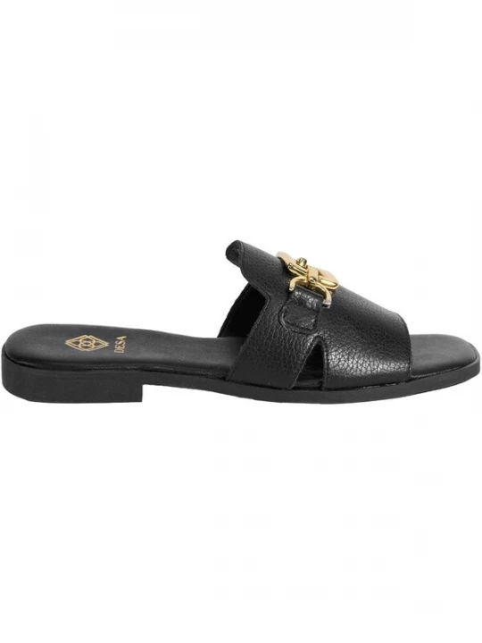 Foto van product Desa Huisschoenen 'Hausschuhe' zwart