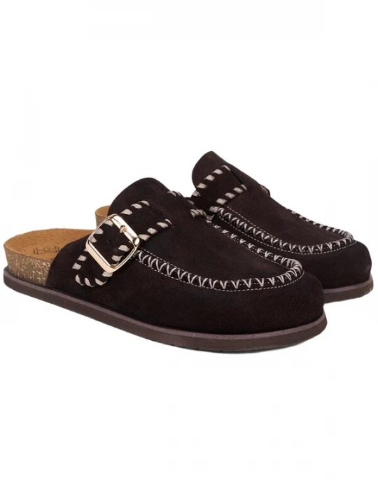 Foto van product Desa Huisschoenen 'Holzschuhe' bruin