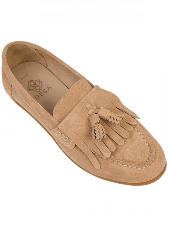 Foto van product Desa Mocassins 'Beleg' beige