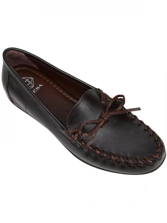Foto van product Desa Mocassins 'Beleg' bruin
