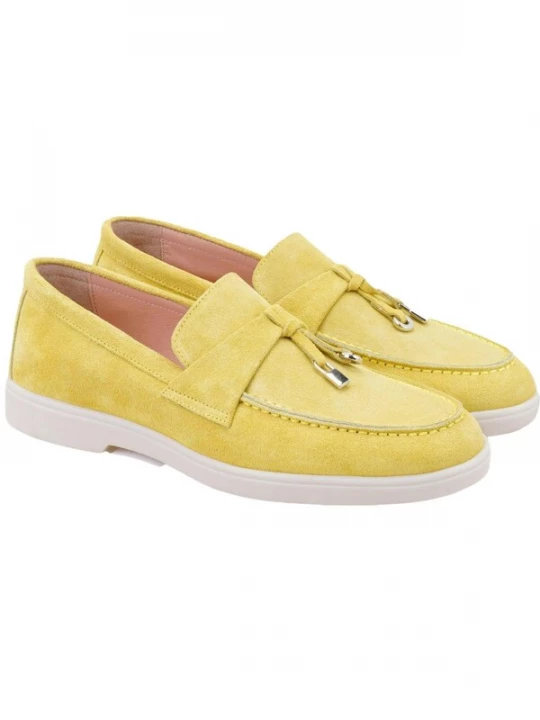 Foto van product Desa Mocassins 'Beleg' geel