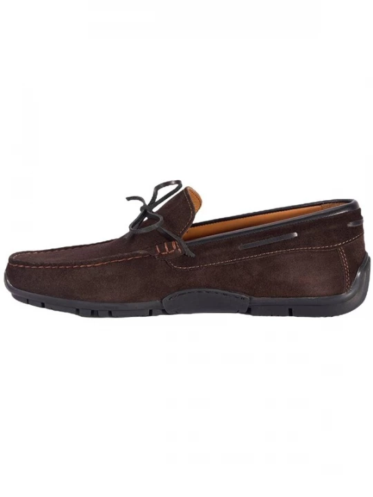 Foto van product Desa Mocassins 'DESA Herren-Schnürslipper aus Wildleder' bruin