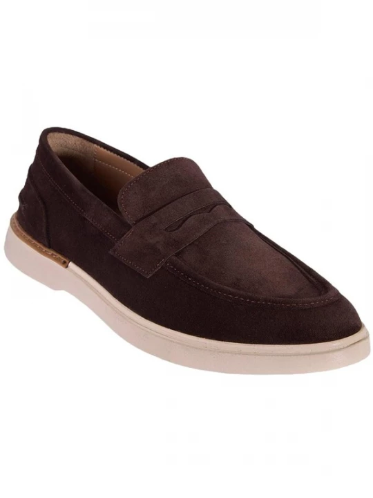Foto van product Desa Mocassins 'DESA Herren-Slipper aus klassischem Leder' bruin