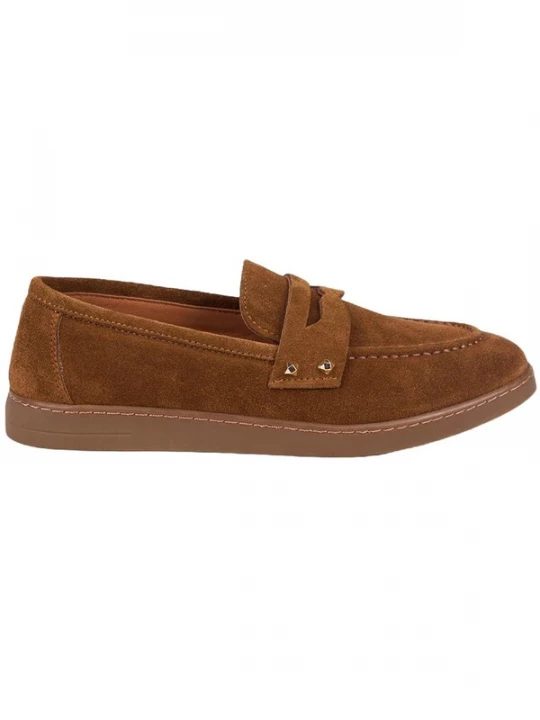 Foto van product Desa Mocassins 'Loafer' kastanjebruin