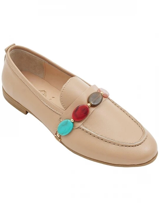Foto van product Desa Mocassins 'Loafer' nude