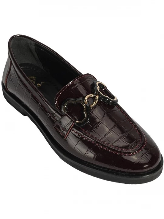Foto van product Desa Mocassins 'Slip-Ons' bordeaux