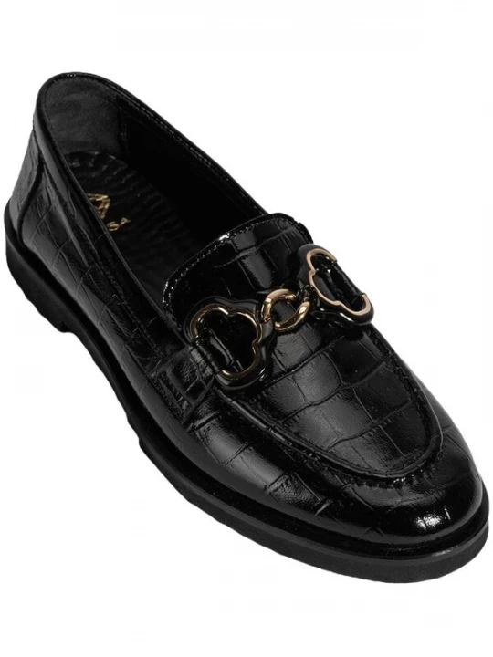 Foto van product Desa Mocassins 'Slip-Ons' zwart