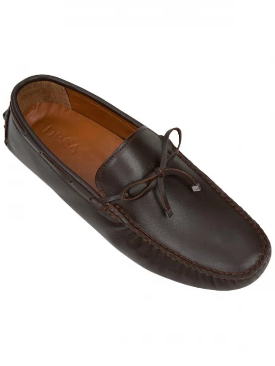 Foto van product Desa Mocassins 'Slipper' bruin