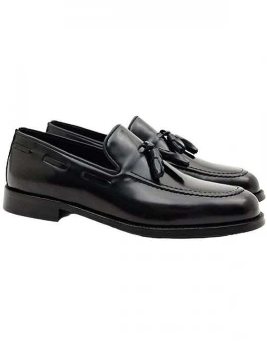 Foto van product Desa Mocassins 'Slipper' zwart
