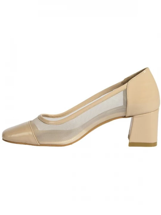 Foto van product Desa Pumps 'Blockabsätze' nude