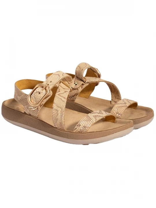 Foto van product Desa Sandaal 'Keilsandalen' beige