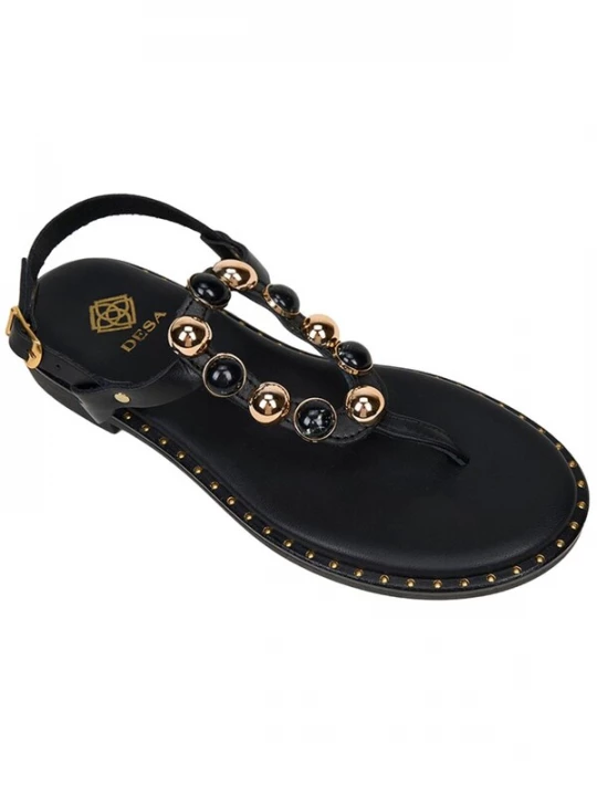 Foto van product Desa Sandaal 'Zehenring-Sandalen' zwart