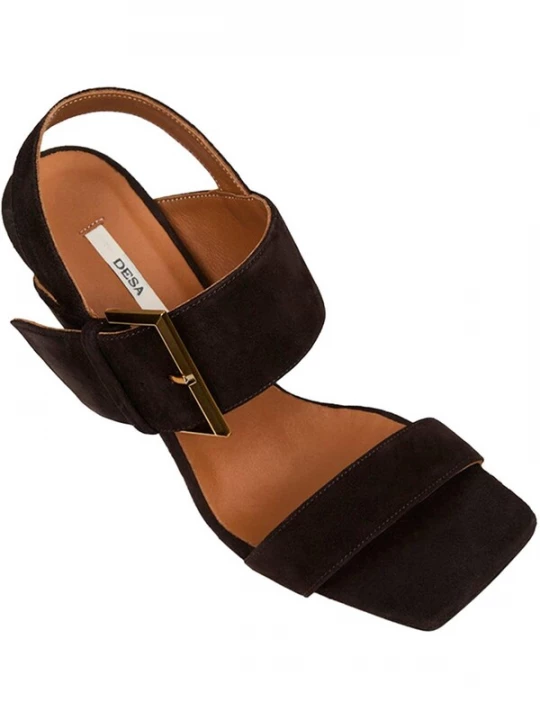 Foto van product Desa Sandalen met riem 'Abendsandalen' bruin