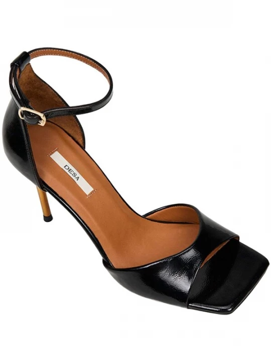 Foto van product Desa Sandalen met riem 'Abendsandalen' zwart