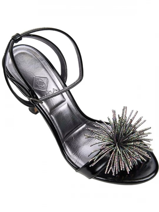Foto van product Desa Sandalen met riem 'Klassische Absätze' zwart
