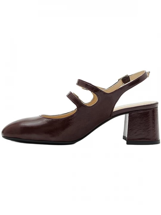 Foto van product Desa Slingpumps 'Schuhe mit Blockabsatz' bourgogne